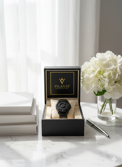 VILANTE Orbis Collection – Magnetic Ball Edition (Roman Dial)