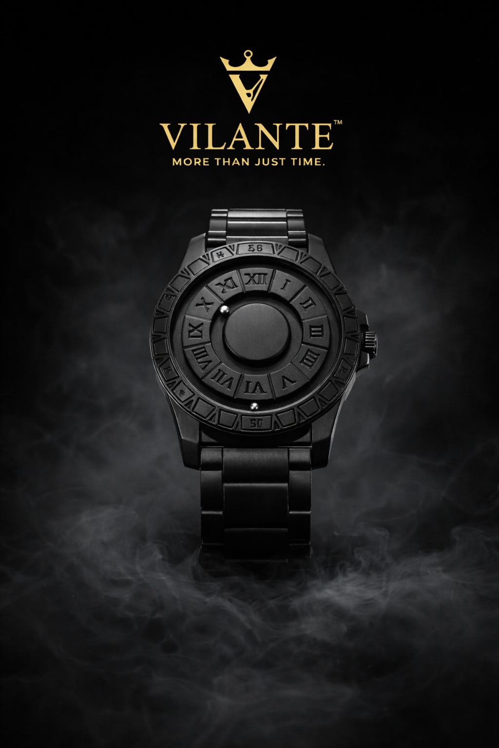 VILANTE Orbis Collection – Magnetic Ball Edition (Roman Dial)