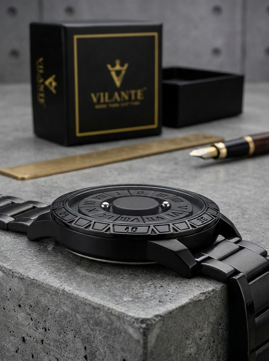 VILANTE Orbis Collection – Magnetic Ball Edition (Roman Dial)