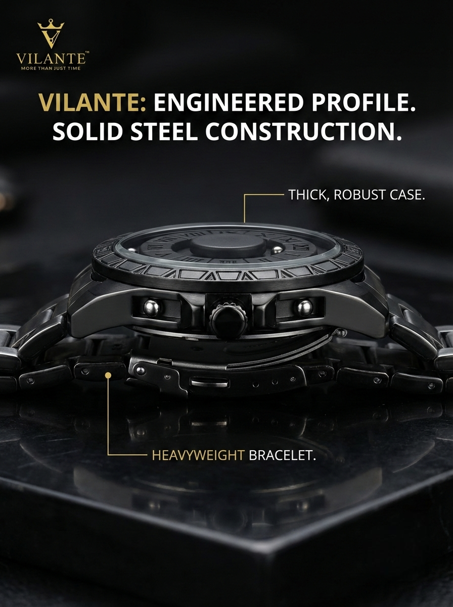 VILANTE Orbis Collection – Magnetic Ball Edition (Roman Dial)