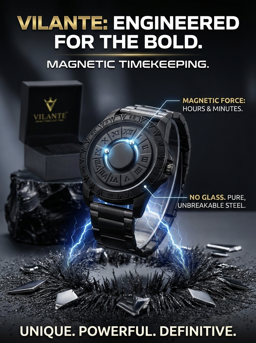 VILANTE Orbis Collection – Magnetic Ball Edition (Roman Dial)
