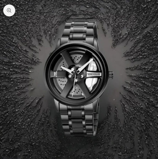 Vilante Velocity Edition – Luxury Sport Watch with White Disc Brake Dial