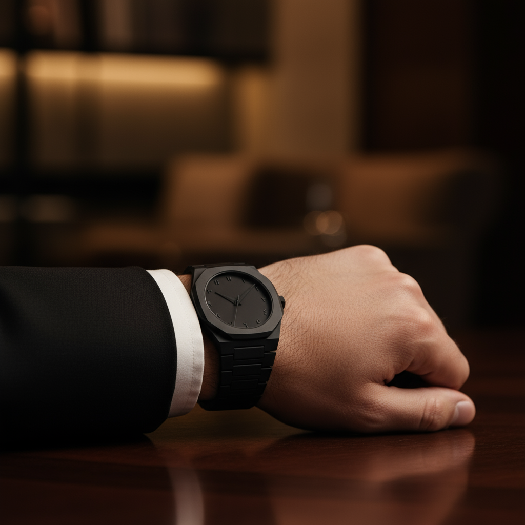 Vilante - Luxury Black Wristwatch | Minimal & Timeless Design